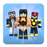 skins for minecraft pe android application logo